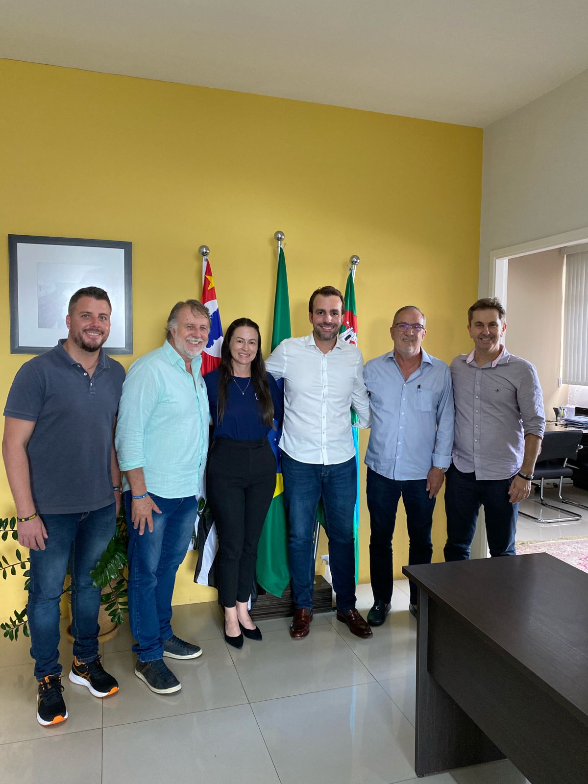 Deputado Lucas Bove Visita EGP EGP